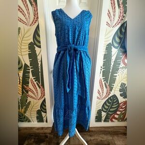 Sonoma Blue Sleeveless Dress
